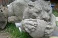 Садовая скульптура пантеры 