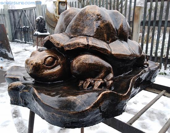 Фото черепаха из бетона